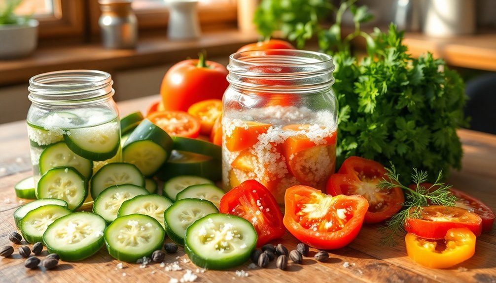 salt preservation for vegetables