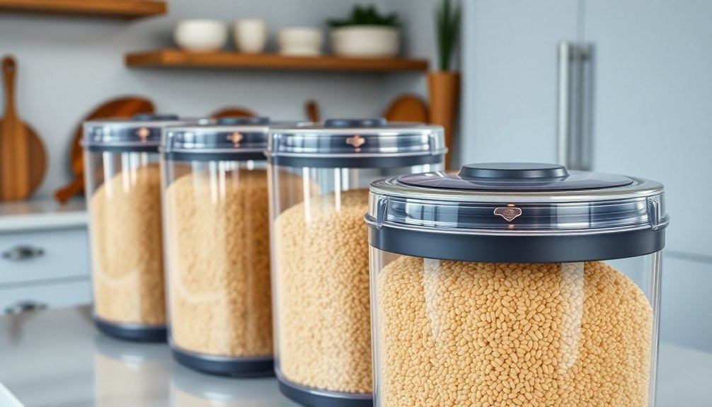 sealed storage for freshness