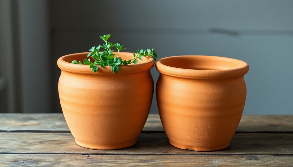 select appropriate clay pot