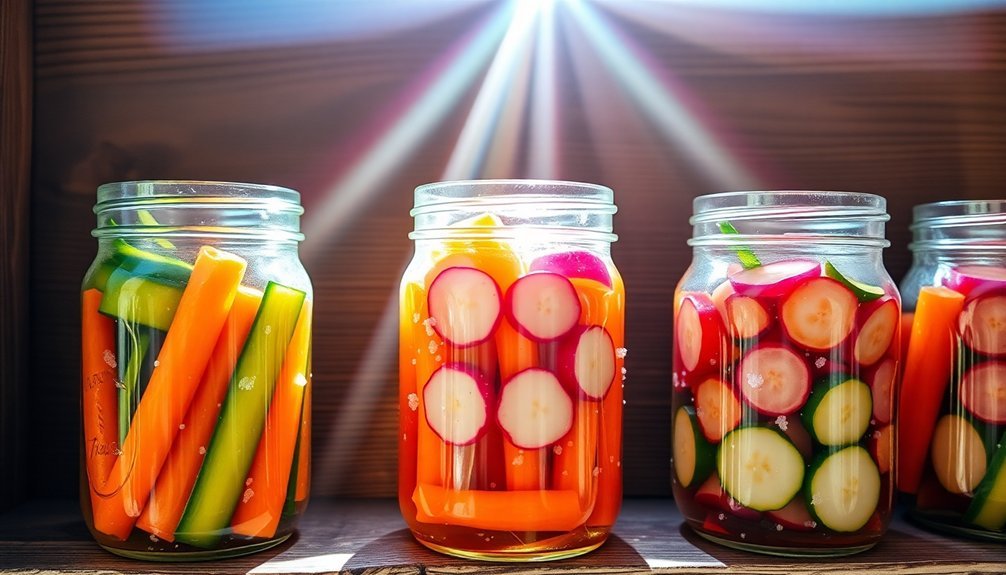 shelf life of salt cured vegetables