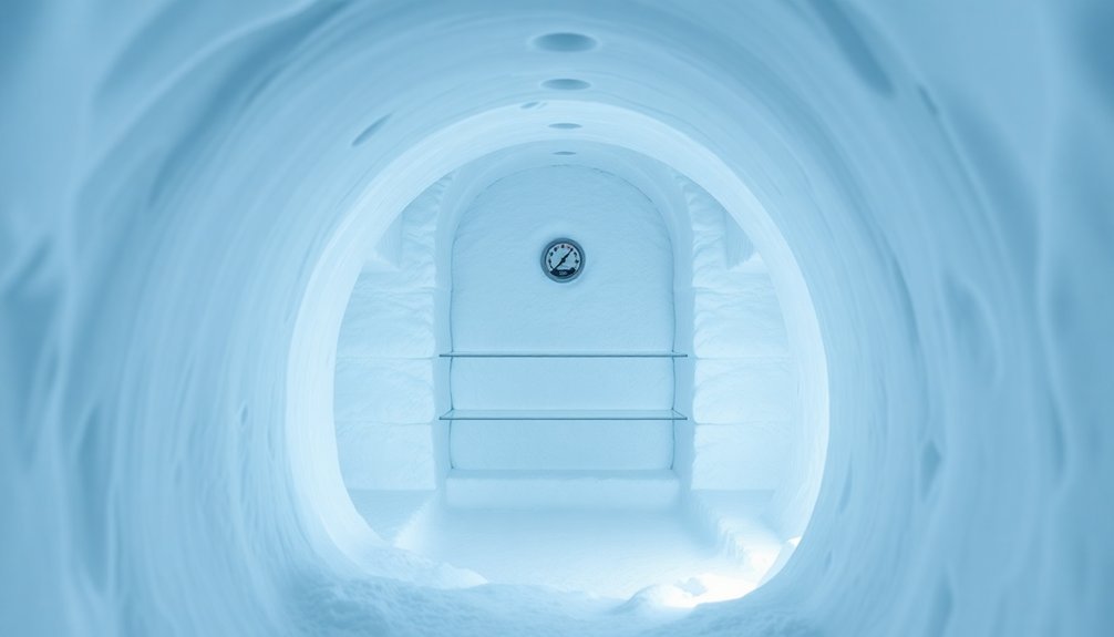 snow packing for temperature