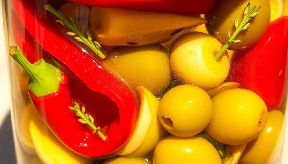 spanish vegetables in oil