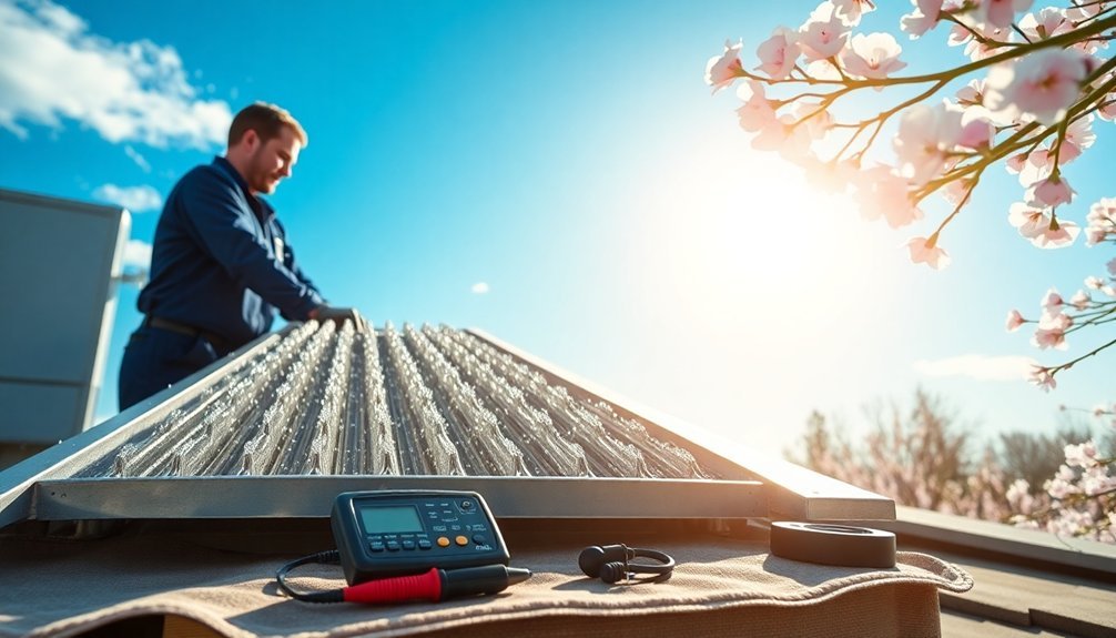 spring house cooling maintenance tips