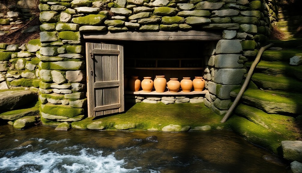 spring houses maintain cool temperatures