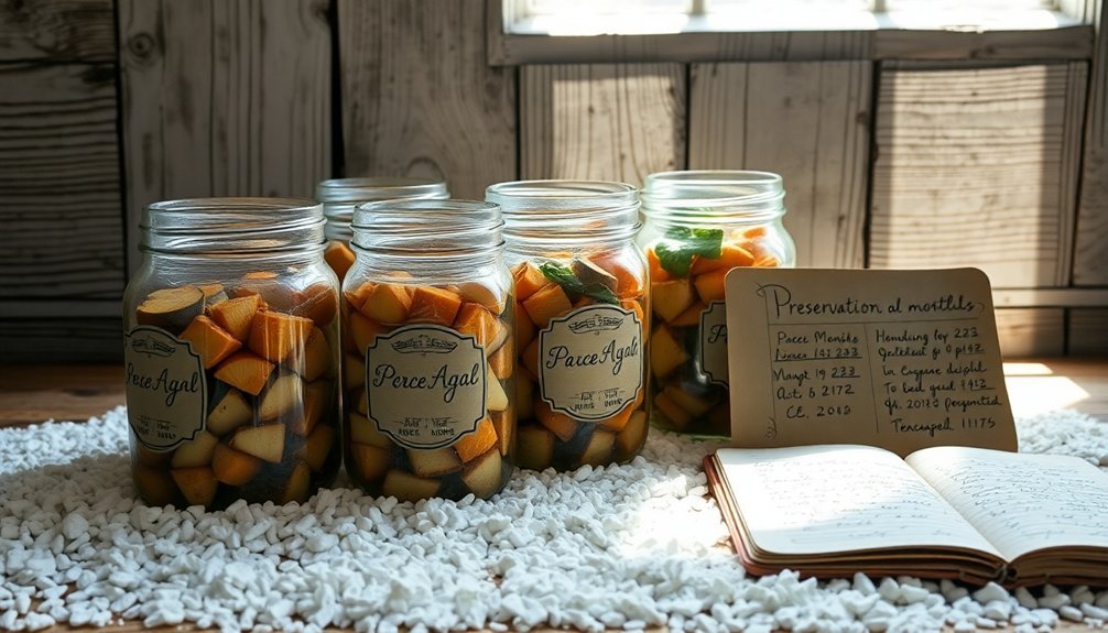 storage time recommendations provided