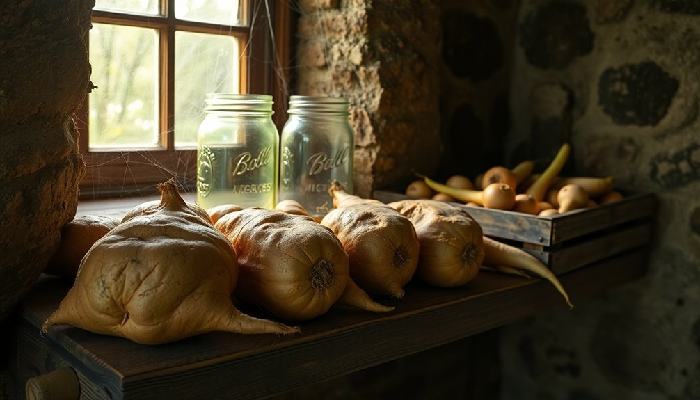 store hardy roots properly