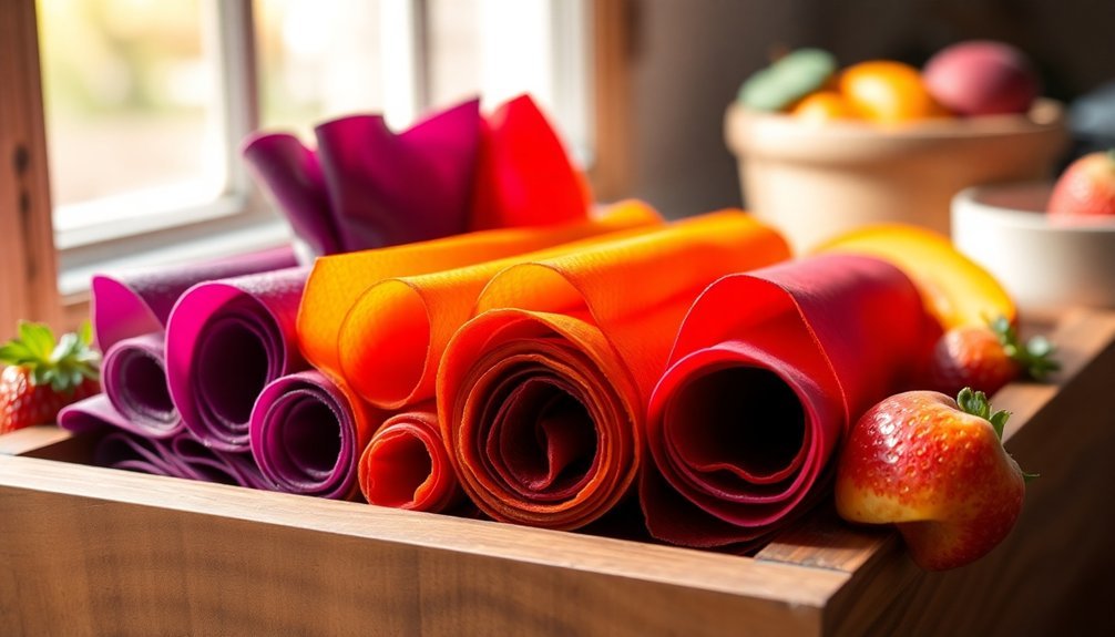 store the fruit leather