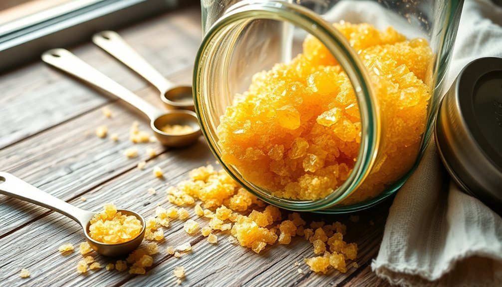 sugar crystal storage method