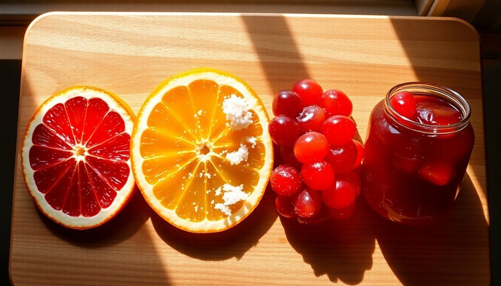 sugar preservation of fruit