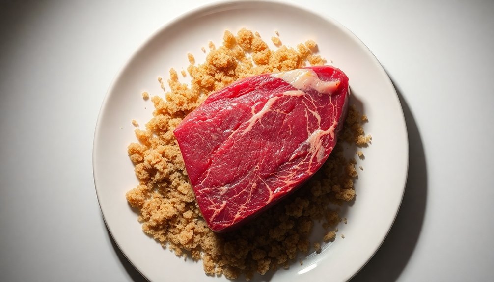 sugar preservation unsuitable for meats