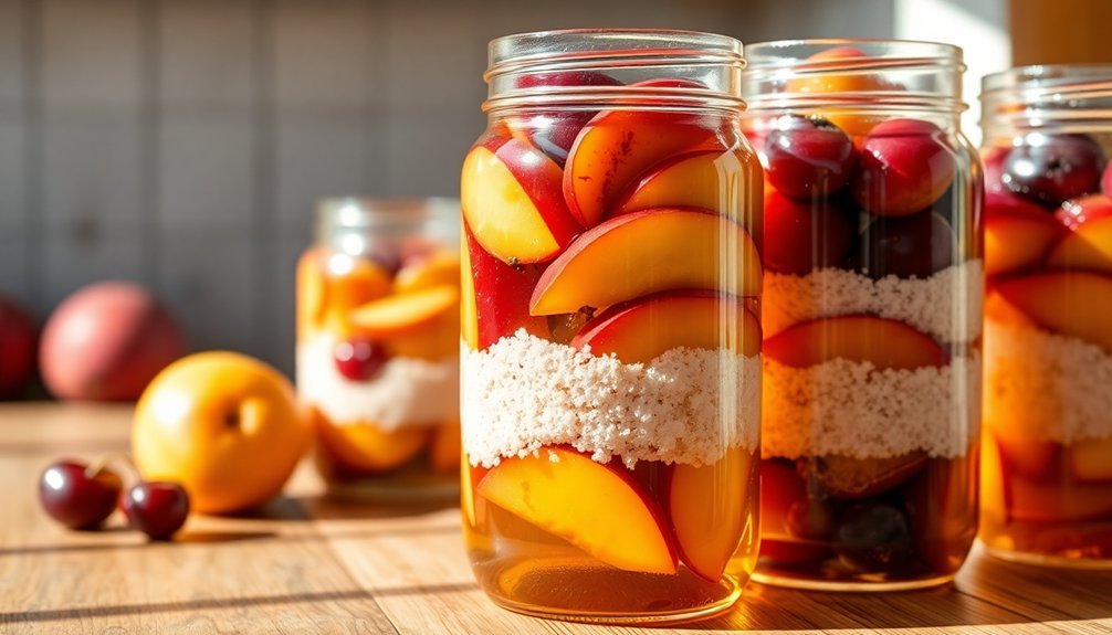 sugar preservation using layers
