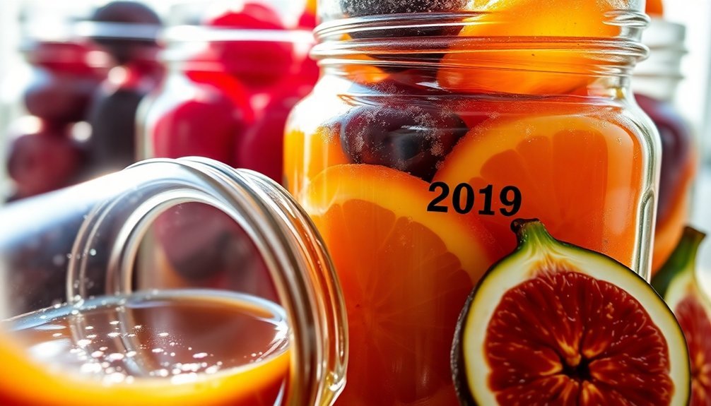 sugar preserved fruit freshness duration
