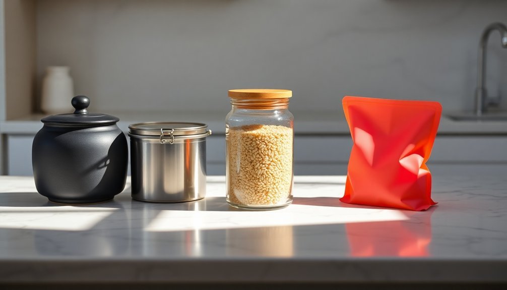 suggested types of containers