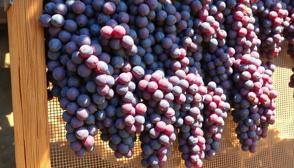 sun dried grape success tips