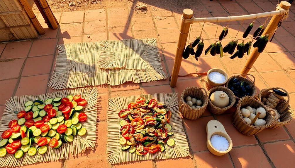 sun drying essential tools