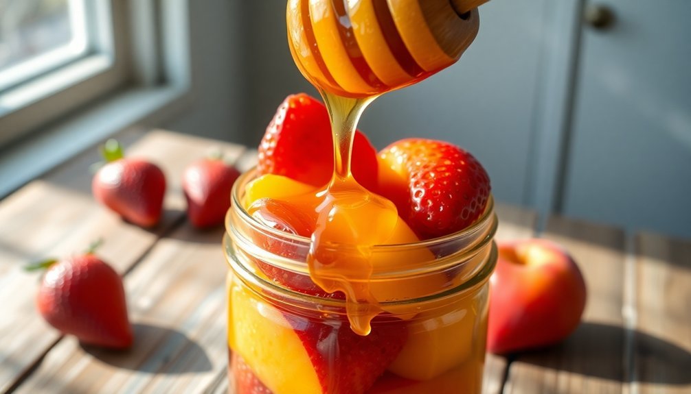 sweet homemade fruit preserve