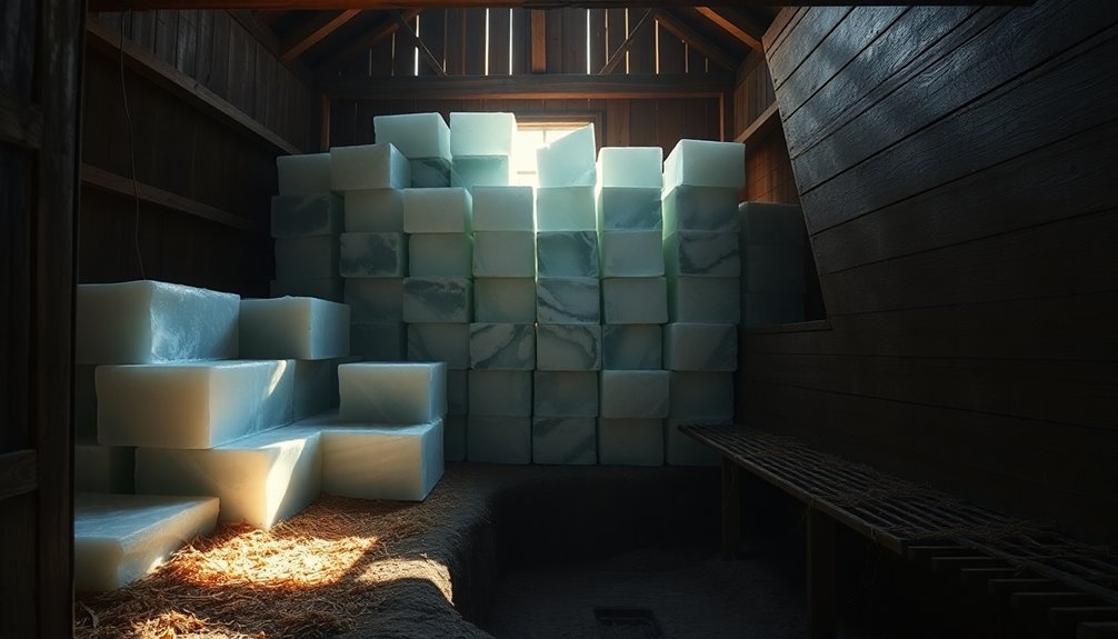 tactical arrangement of ice