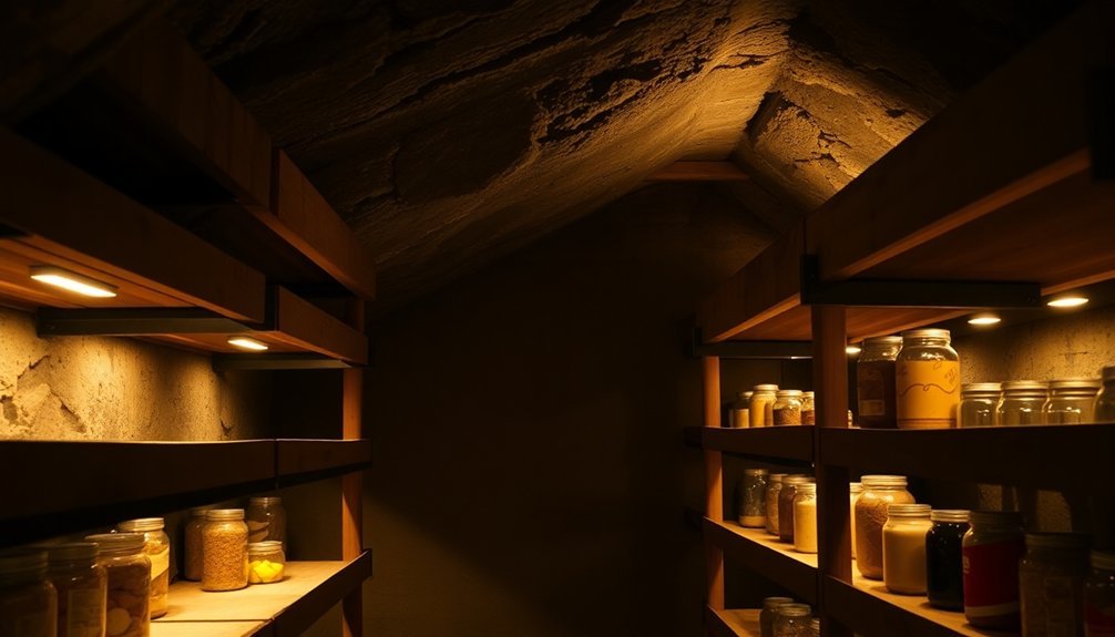 task lighting for shelves