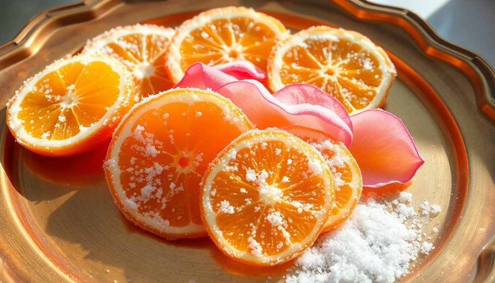 techniques for crystallizing fruit