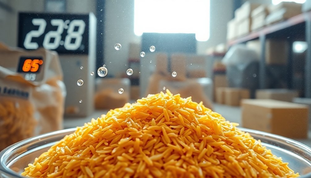 temperature effects on moisture