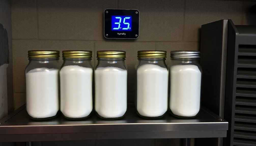 temperature regulated storage space