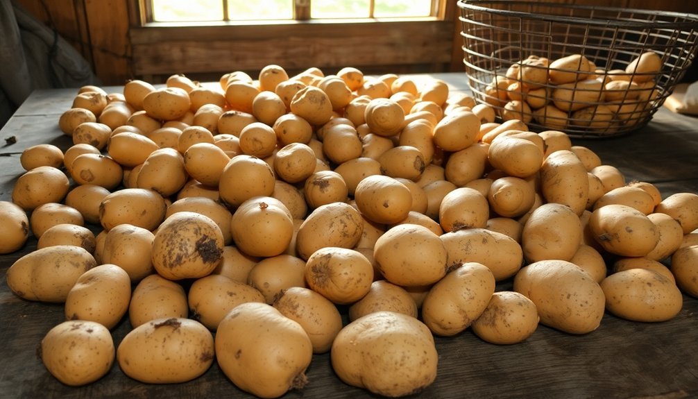 timing for potato harvest