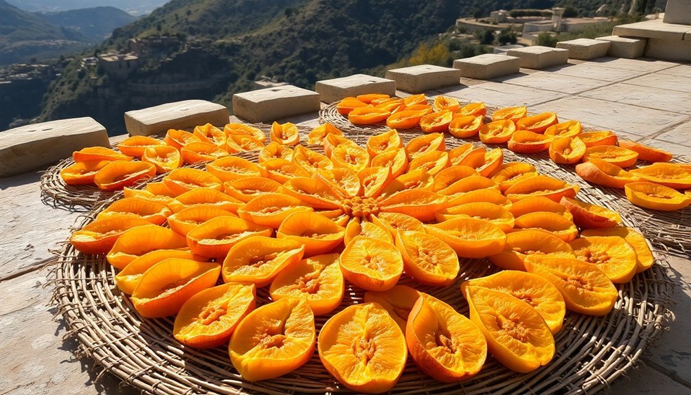 traditional quince drying technique