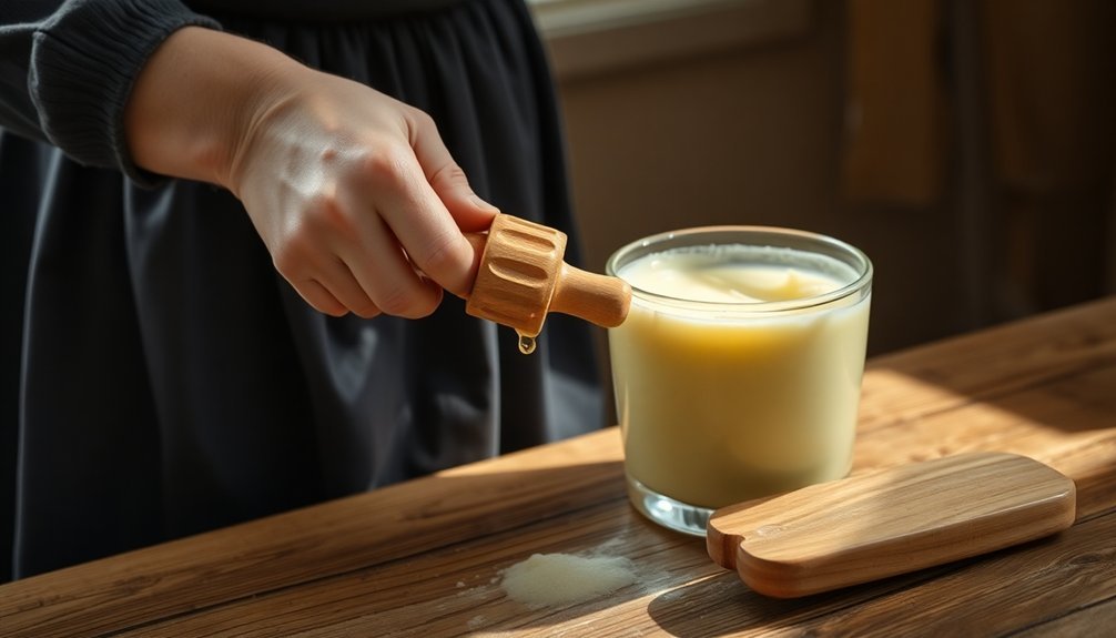transformation from cream to gold