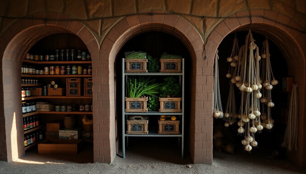 underground food storage techniques