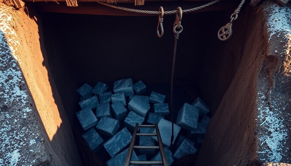 underground waste containment sites