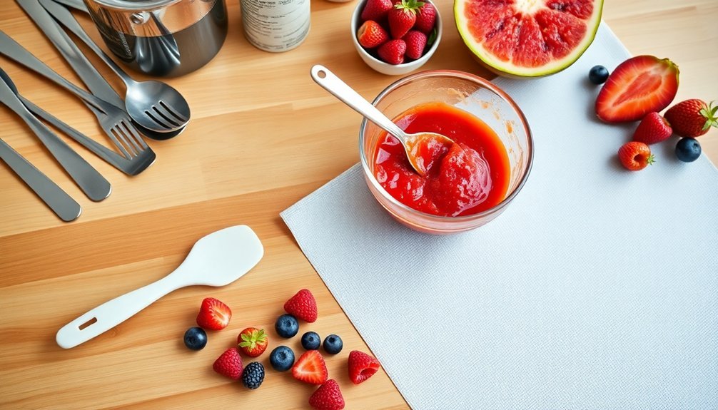 utensils for spreading and shaping