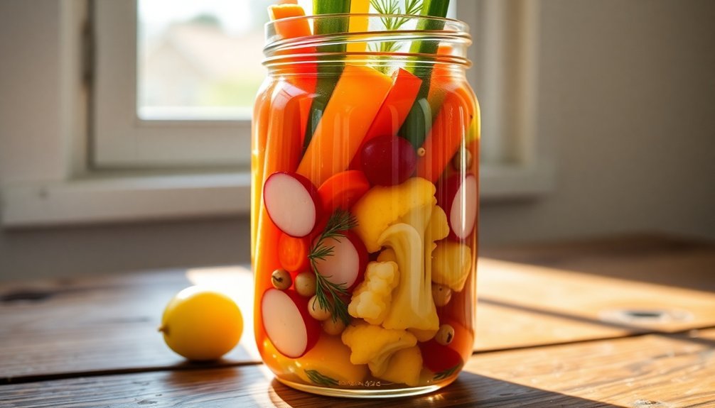 vinegar pickles vegetable favorites