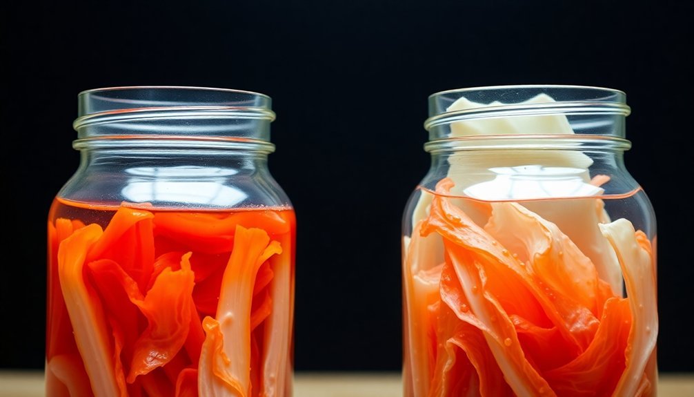 vodka soaking texture alterations