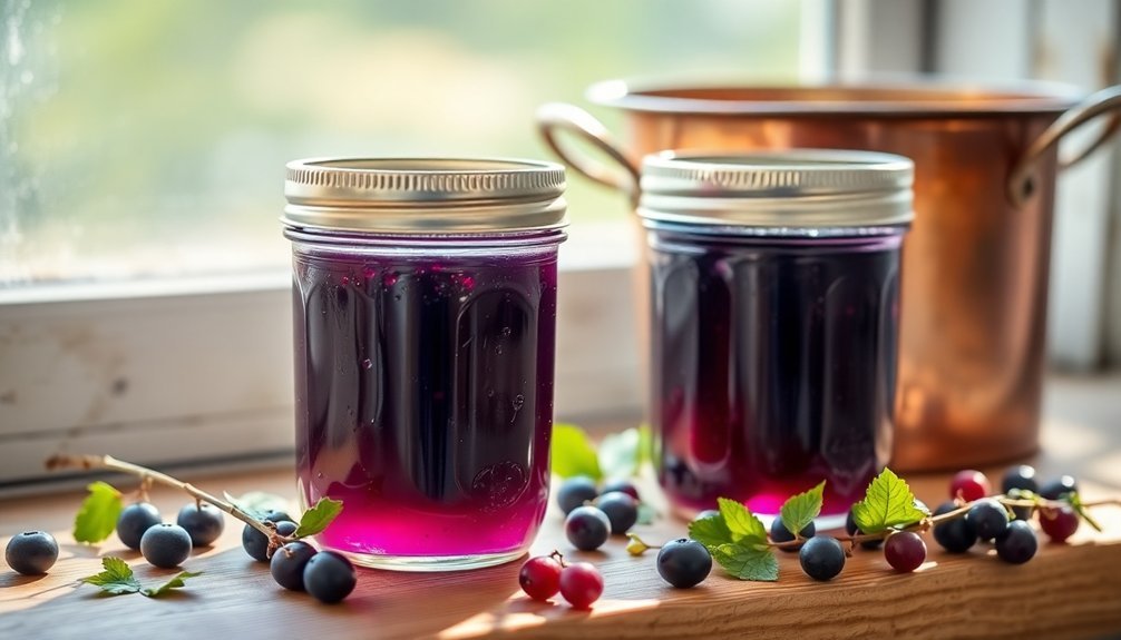 wild grape jelly delicacy