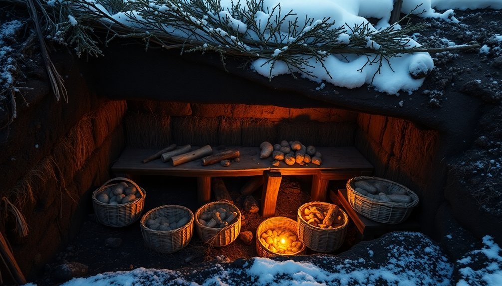 winter food storage tips