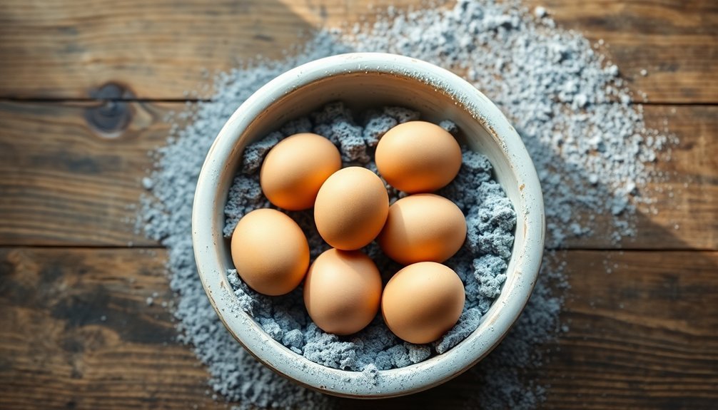 wood ash egg preservation