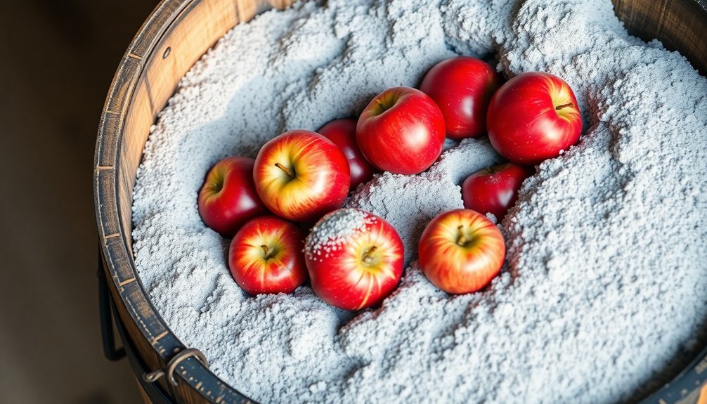 wood ash preserves fruits