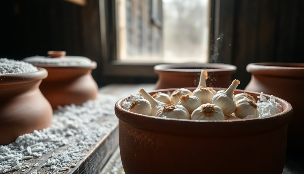 wood ash storage history