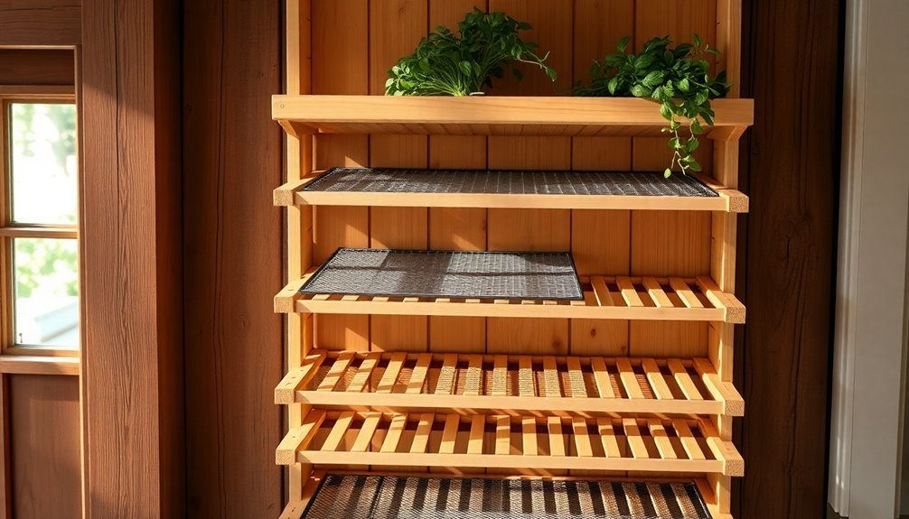 wooden rack design options