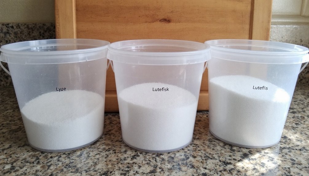 lutefisk making lye products