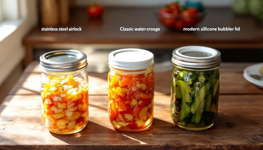 water sealed fermentation lids