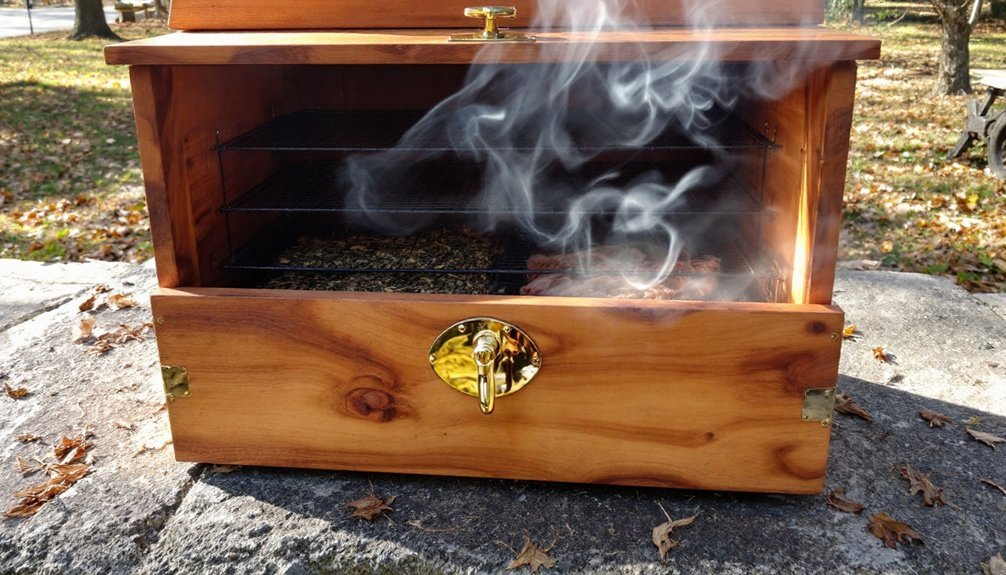 wooden smoking boxes selection