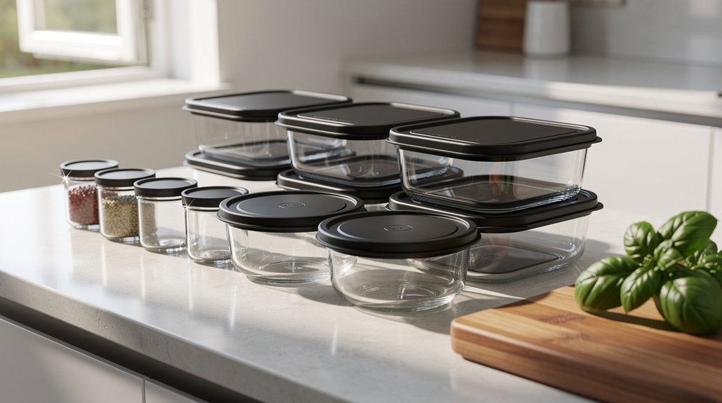 best glass containers with airtight lids