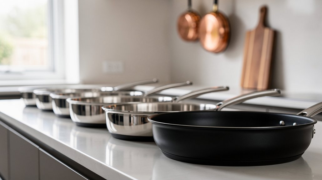 10 Best Wide Heavy-Bottom Pans That Prevent Scorching in 2026