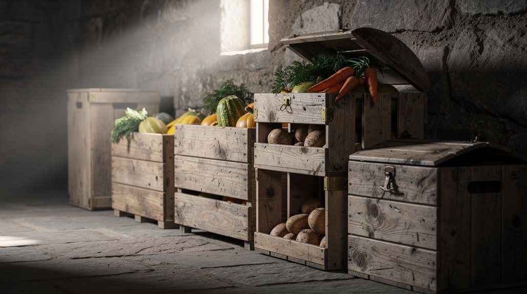 5 Best Root Cellar Storage Crates for Natural Cool Storage in 2026